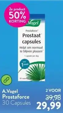 Holland & Barrett Prostaforce aanbieding