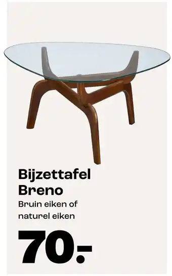 Kwantum Bijzettafel Breno aanbieding