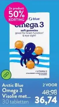 Holland & Barrett Omega 3 Visolie met Vitamine D Kids – 30 gummies aanbieding