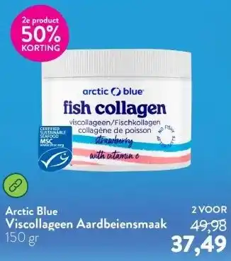 Holland & Barrett Viscollageen Aardbeiensmaak aanbieding