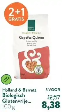 Holland & Barrett Biologisch Glutenvrije Gepofte Quinoa aanbieding