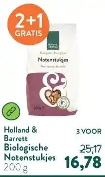 Holland & Barrett Biologische Notenstukjes aanbieding