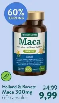 Holland & Barrett Maca 300mg aanbieding