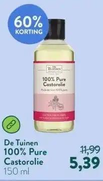 Holland & Barrett 100% Pure Castorolie aanbieding