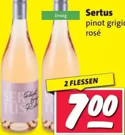 Nettorama Sertus pinot grigio rosé aanbieding