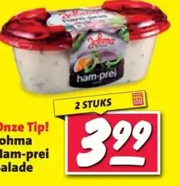 Nettorama Onze Tip! Johma Ham-prei Salade aanbieding