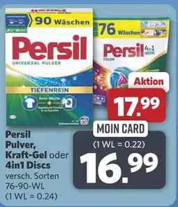 Combi Persil Pulver, Kraft-Gel oder 4in1 Discs aanbieding