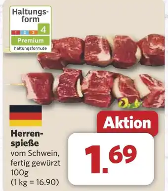 Combi Herren- spieße aanbieding