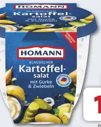 Combi Homann Kartoffel- oder Nudelsalat aanbieding