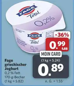 Combi Fage griechischer Joghurt aanbieding