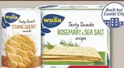 Combi Wasa Tasty Snacks aanbieding