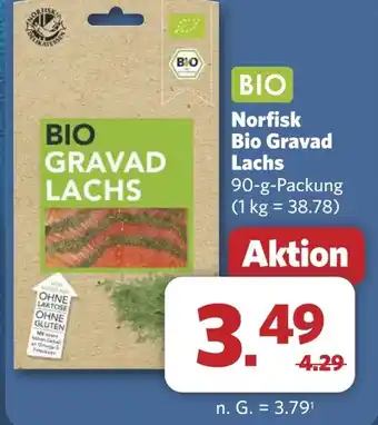 Combi Norfisk Bio Gravad Lachs aanbieding