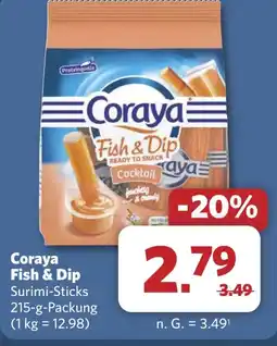 Combi Coraya Fish & Dip aanbieding