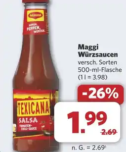 Combi Maggi Würzsaucen aanbieding