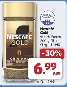 Combi Nescafé Gold aanbieding