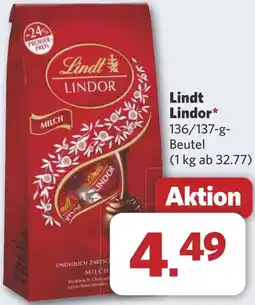 Combi Lindt Lindor* aanbieding