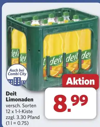 Combi Deit Limonaden aanbieding