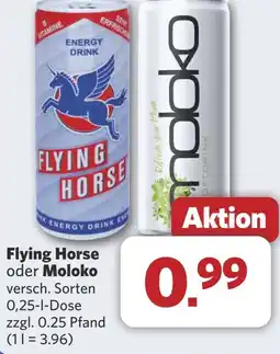 Combi Flying Horse oder Moloko aanbieding