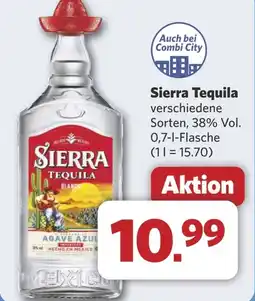 Combi Sierra Tequila aanbieding