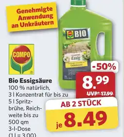 Combi Bio Essigsäure aanbieding