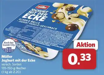 Combi Müller Joghurt mit der Ecke aanbieding