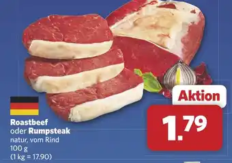 Combi Roastbeef oder Rumpsteak aanbieding