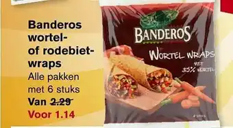 Hoogvliet Banderos Wortel- Of Rodebietwraps aanbieding