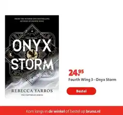 Bruna Fourth Wing 3 - Onyx Storm aanbieding