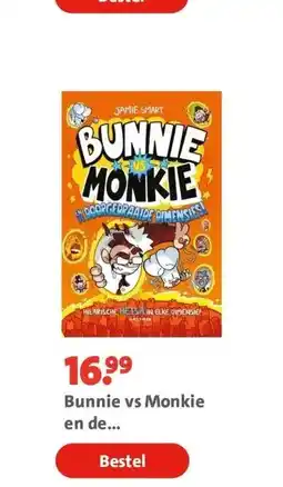 Bruna Bunnie vs Monkie en de doorgedraaide dimensies! aanbieding