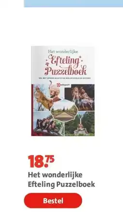 Bruna Het wonderlijke Efteling Puzzelboek aanbieding