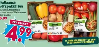 Boon`s Markt Italiaanse verspakketten aanbieding