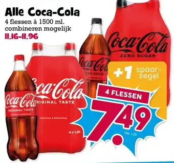 Boon`s Markt Alle Coca-Cola aanbieding