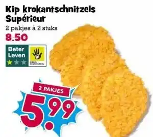 Boon`s Markt Kip krokantschnitzels Supérieur aanbieding