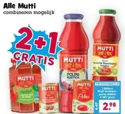 Boon`s Markt Alle Mutti combineren mogelijk aanbieding