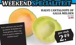 Boon`s Markt HALVE CANTALOUPE OF GALIA MELOEN aanbieding