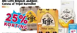 Boon`s Markt Alle Leffe Belgisch abdijbier. Corona of Tripel Karmeliet aanbieding