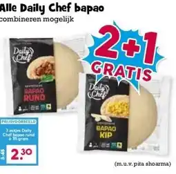 Boon`s Markt Alle Daily Chef bapao aanbieding