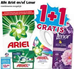 Boon`s Markt Alle Ariel en/of Lenor aanbieding