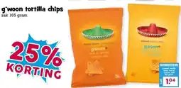 Boon`s Markt g'woon tortilla chips aanbieding