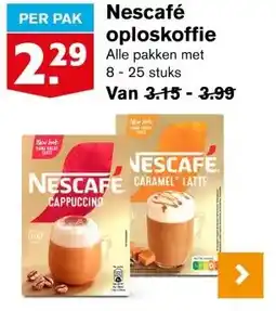 Hoogvliet Nescafé oploskoffie aanbieding