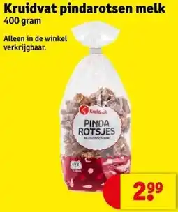 Kruidvat Kruidvat pindarotsen melk aanbieding