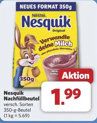 Combi Nesquik Nachfüllbeutel aanbieding