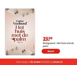 Bruna Gesigneerd - Het huis met de palm aanbieding