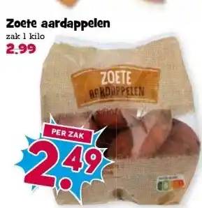 Boon`s Markt Zoete aardappelen aanbieding