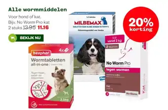 Welkoop Alle wormmiddelen aanbieding