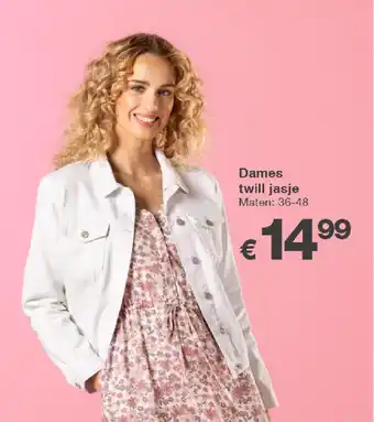 Kik Dames twill jasje aanbieding