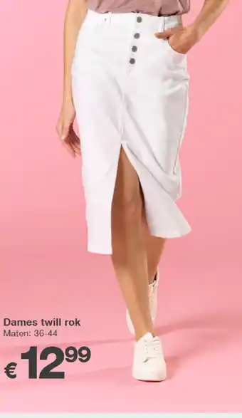 Kik Dames twill rok aanbieding