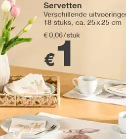 Kik Servetten aanbieding