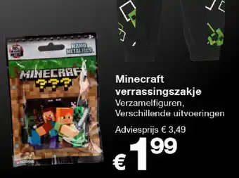 Kik Minecraft verrassingszakje aanbieding