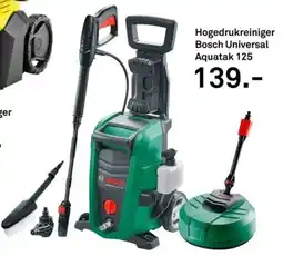 Karwei Hogedrukreiniger Bosch Universal Aquatak 125 aanbieding